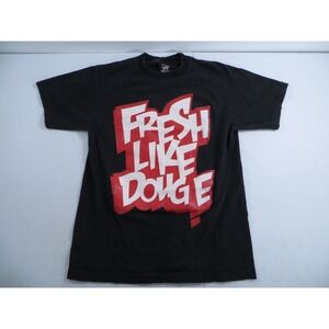 Vintage The Freshness Fresh Like Doug E 80's 90's Hip Hop Rap T-Shirt Medium